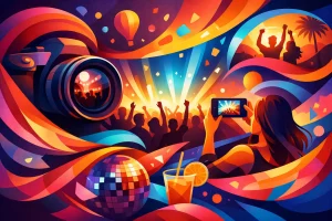 Como usar fotos para promover eventos