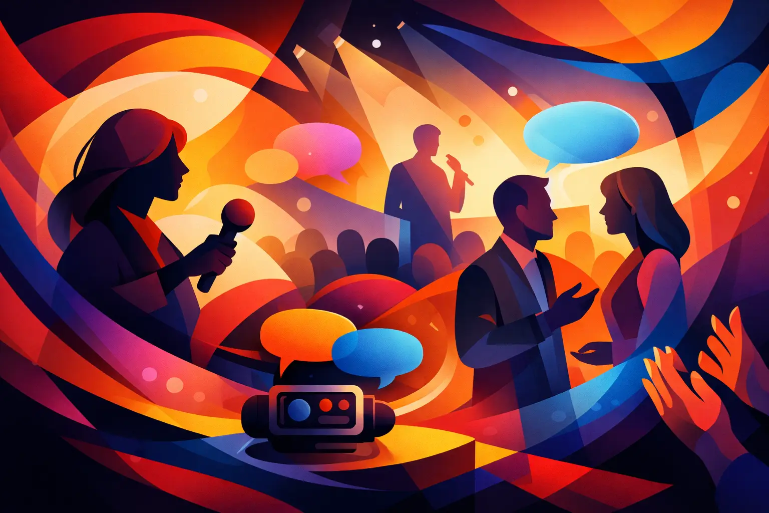 Como captar depoimentos em eventos empresariais