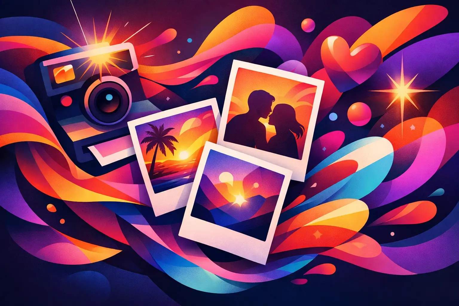 Case de engajamento com fotos instantâneas