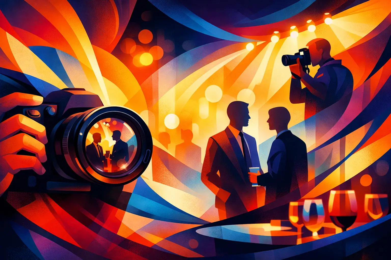 Guia de fotografia para executivos em eventos