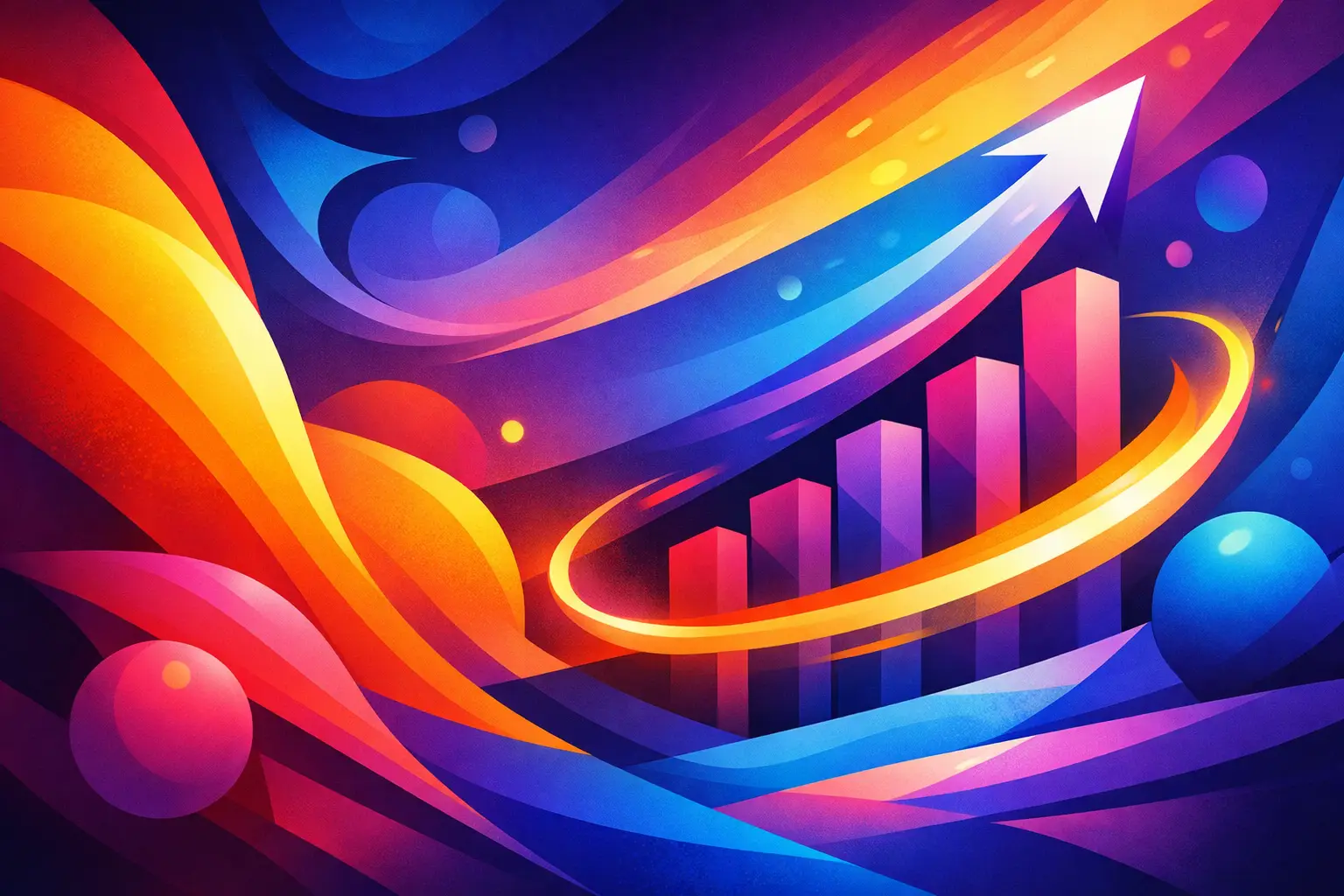 Ideias visuais para lançamento corporativo